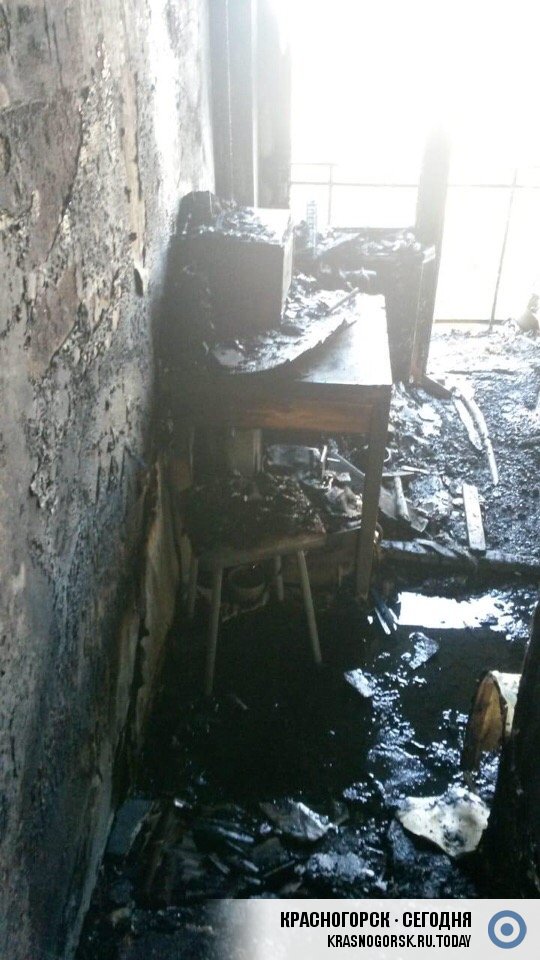 Пожар в многоэтажке на ул.Комсомольской, 45. Год спустя